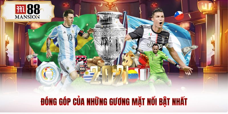 Đóng góp của những gương mặt nổi bật nhất